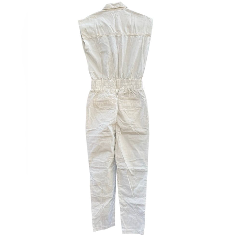 NWT PISTOLA x Revolve Women's Rosie Cotton Jumpsuit in Porcelain White Size XS - Picture 11 of 12